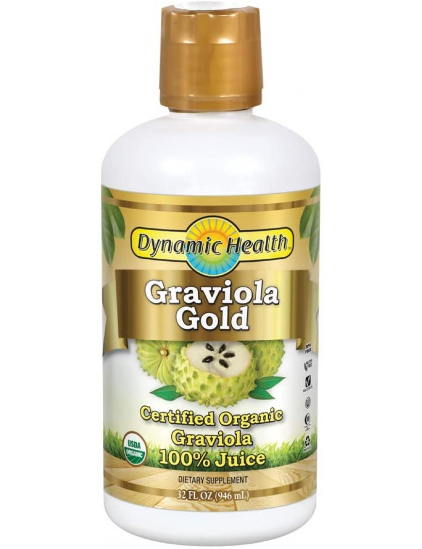 Dynamic Health Juice Graviola Gold Organic Certified 32 oz