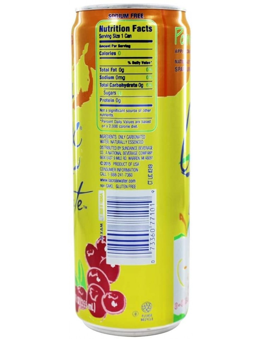 Lacroix Curate, Apple Berry (3x8x12 OZ)