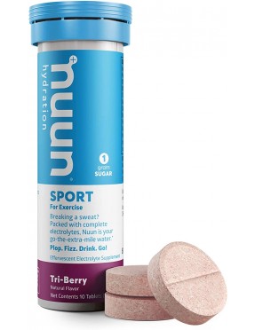 Nuun Active Hydration Active Tablets, Tri-Berry (8X10 Tab )