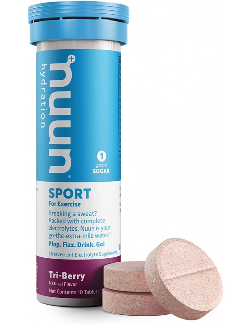Nuun Active Hydration Active Tablets, Tri-Berry (8X10 Tab )