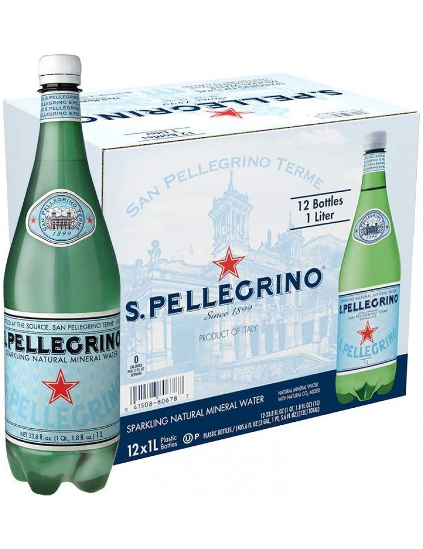 San Pellegrino Water Mineral (12x33.8OZ )