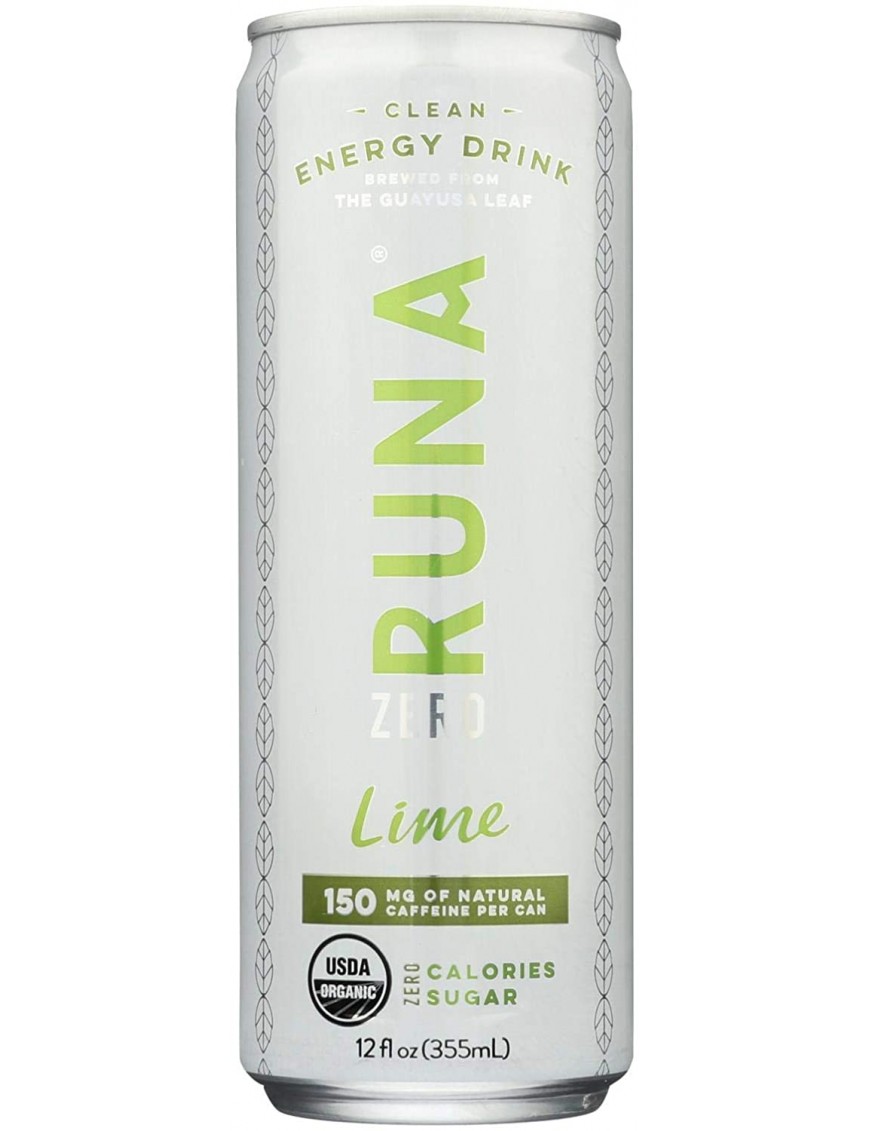 Runa Original Zero With A Hint Of Lime (12X12 OZ)