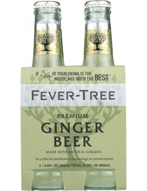 Fever-Tree Premium Ginger Beer (6x4 Pack)