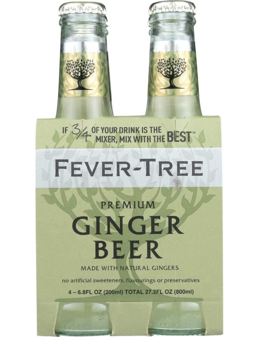 Fever-Tree Premium Ginger Beer (6x4 Pack)