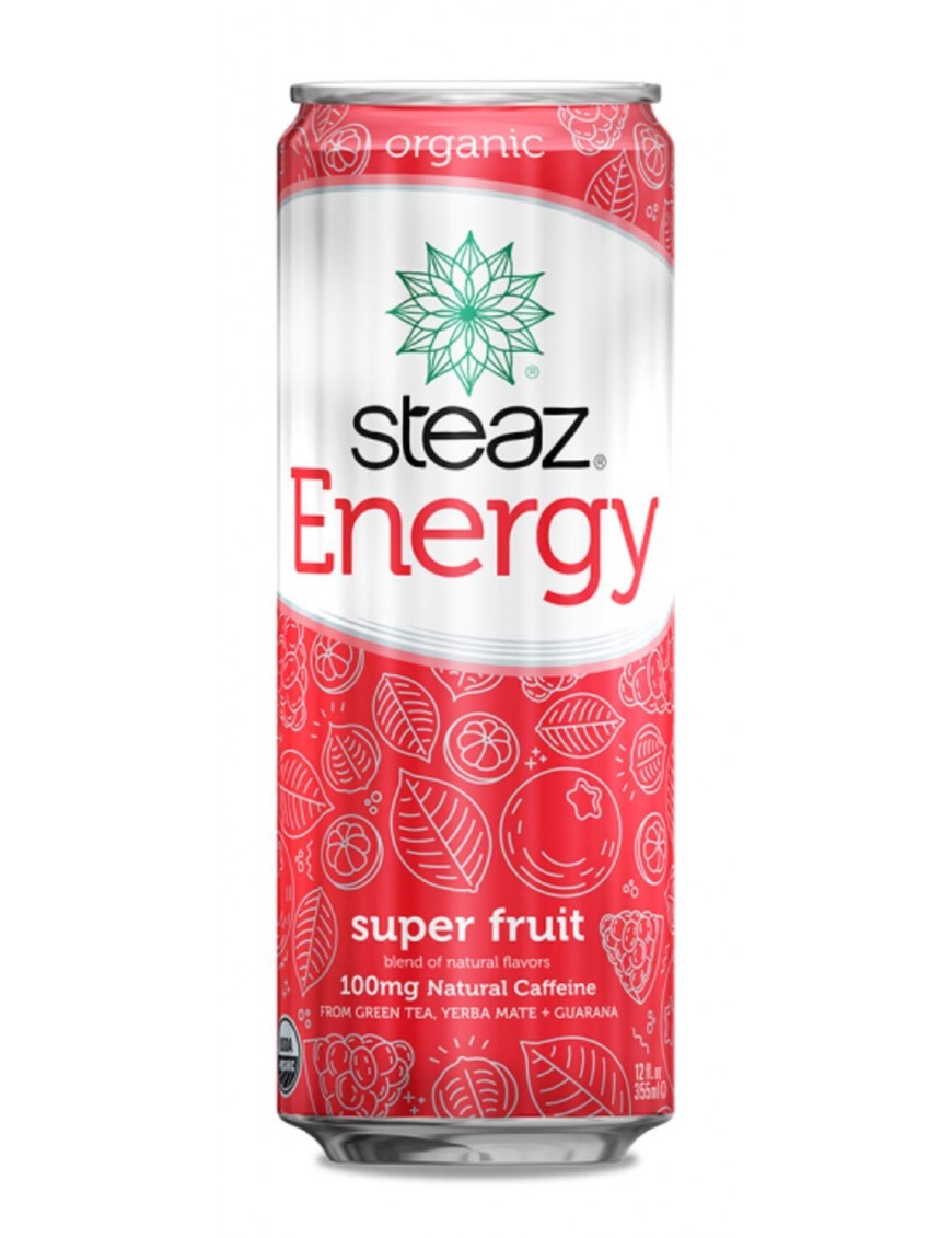 Steaz Og2 Energy Super Fruit (12x12Oz)