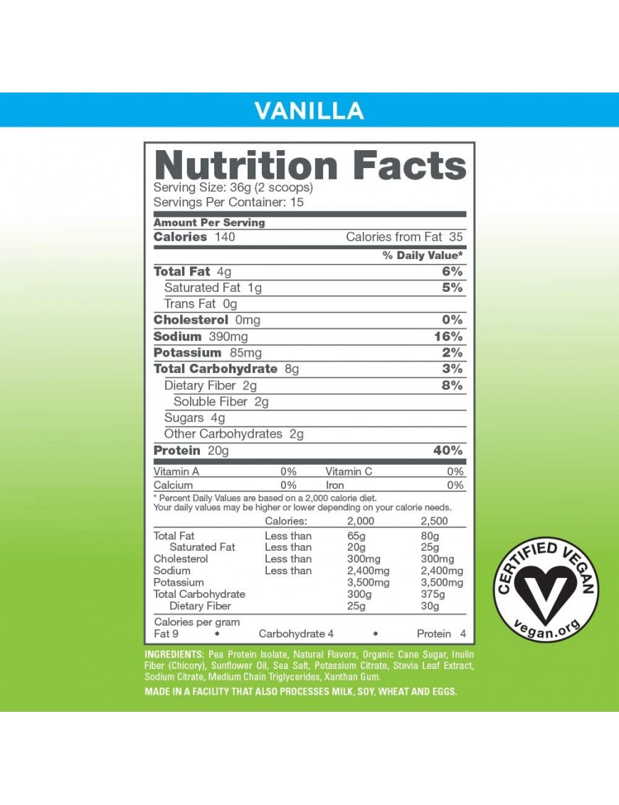 Naturade Products, Inc. Vgnsmrt Van Shake (1x22.5OZ )