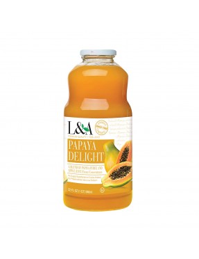 L & A Juice Papaya Delight (6x32 Oz)