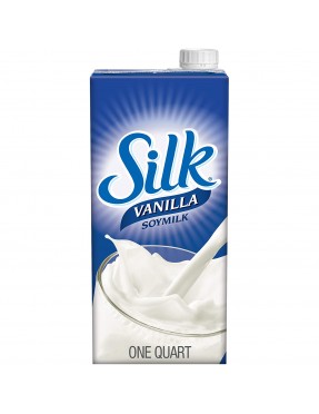 Silk Soymilk Vanilla Silk Soy Milk Aseptic (6x32 Oz)