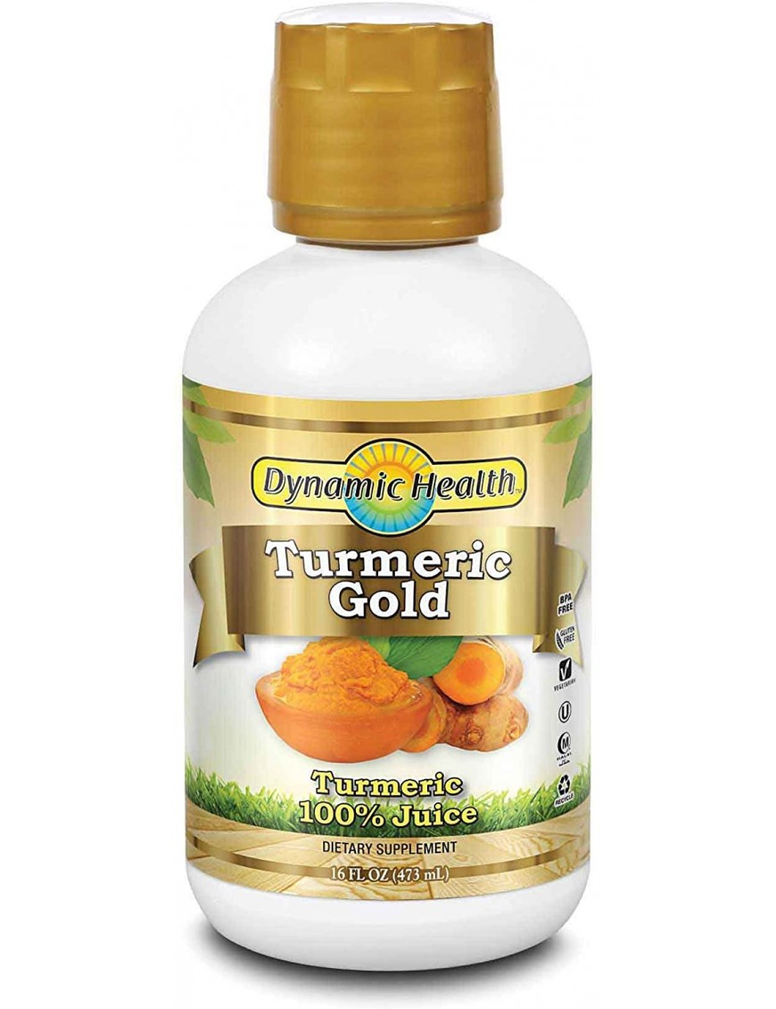 Dynamic Health Juice Turmeric Gold 16 oz