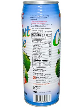 Amy & Brian Natural Coconut Juice Pulp Free (12x17.5 Oz)