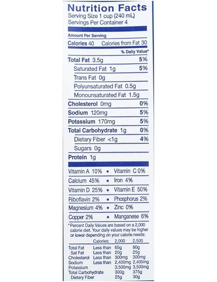 Blue Diamond Almond Coconut Unsweetened Van (12x32OZ )