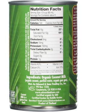 Native Forest Coconut Milk (12x13.5 Oz)