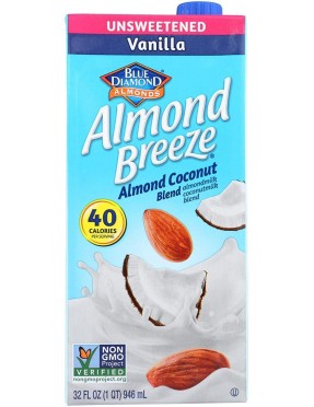 Blue Diamond Almond Coconut Unsweetened Van (12x32OZ )
