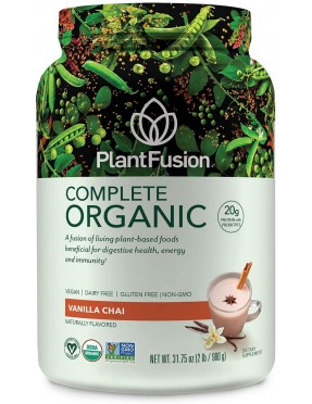 PlantFusion Plant Protein Organic Vanilla Chai 2 lb