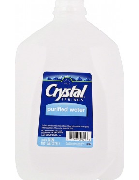 Crystal Springs Purified Drink Water (6x128OZ )