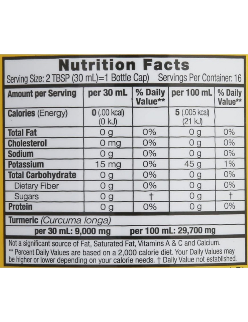 Dynamic Health Juice Turmeric Gold 16 oz