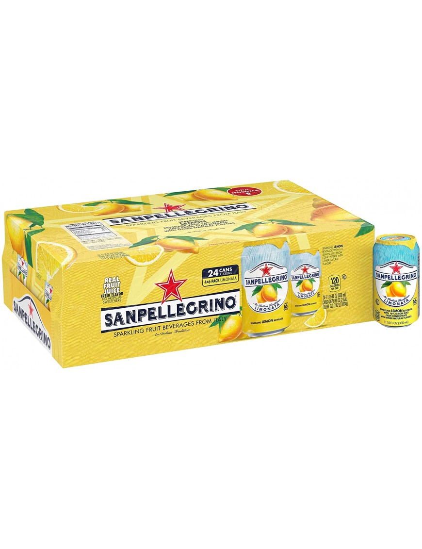 San Pellegrino All Natural Limonata Lemon Sparkling (4x6 Pack)