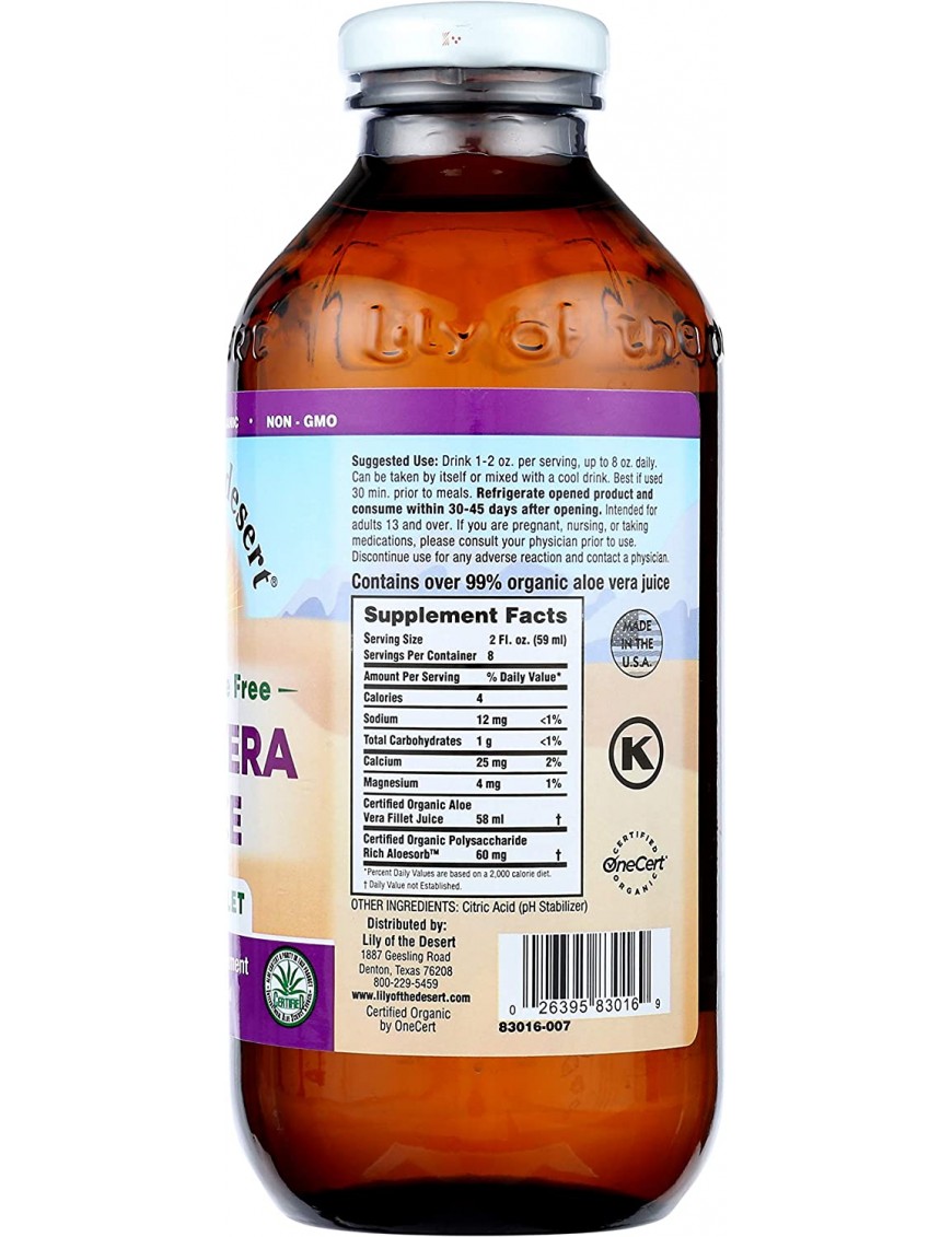 Lily Of The Desert Aloe Vera Juice No Presv (1x16 Oz)