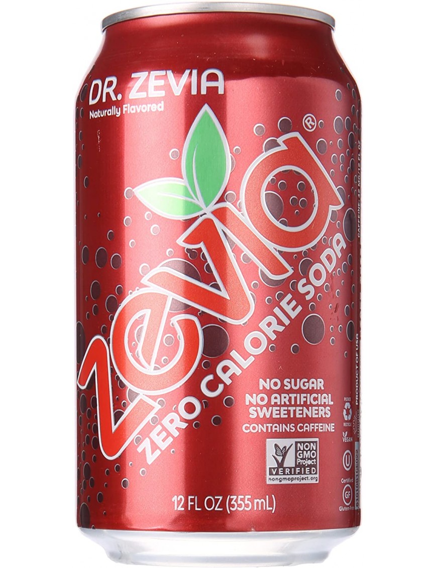 Zevia Zero Dr Zevia Soda (4x6Pack )