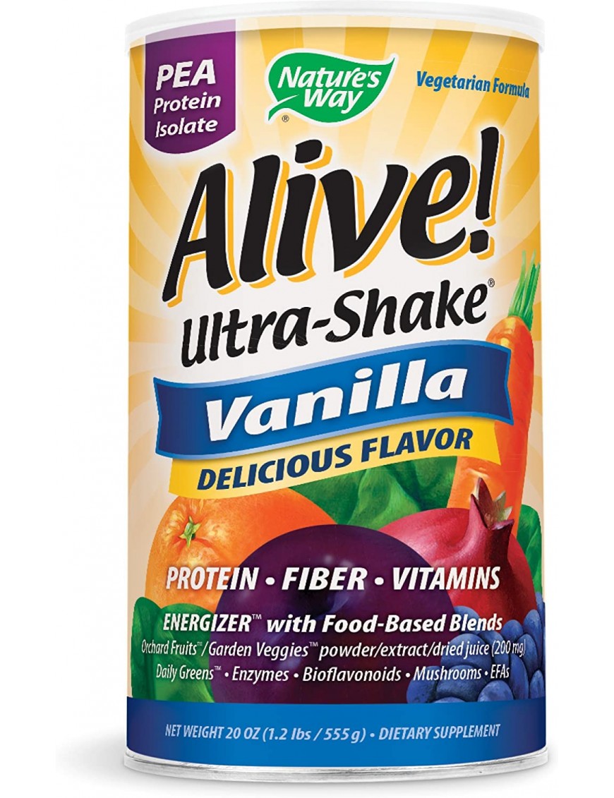 Nature's Way Alive! Pea Protein Shake Vanilla (1x1.3LB )