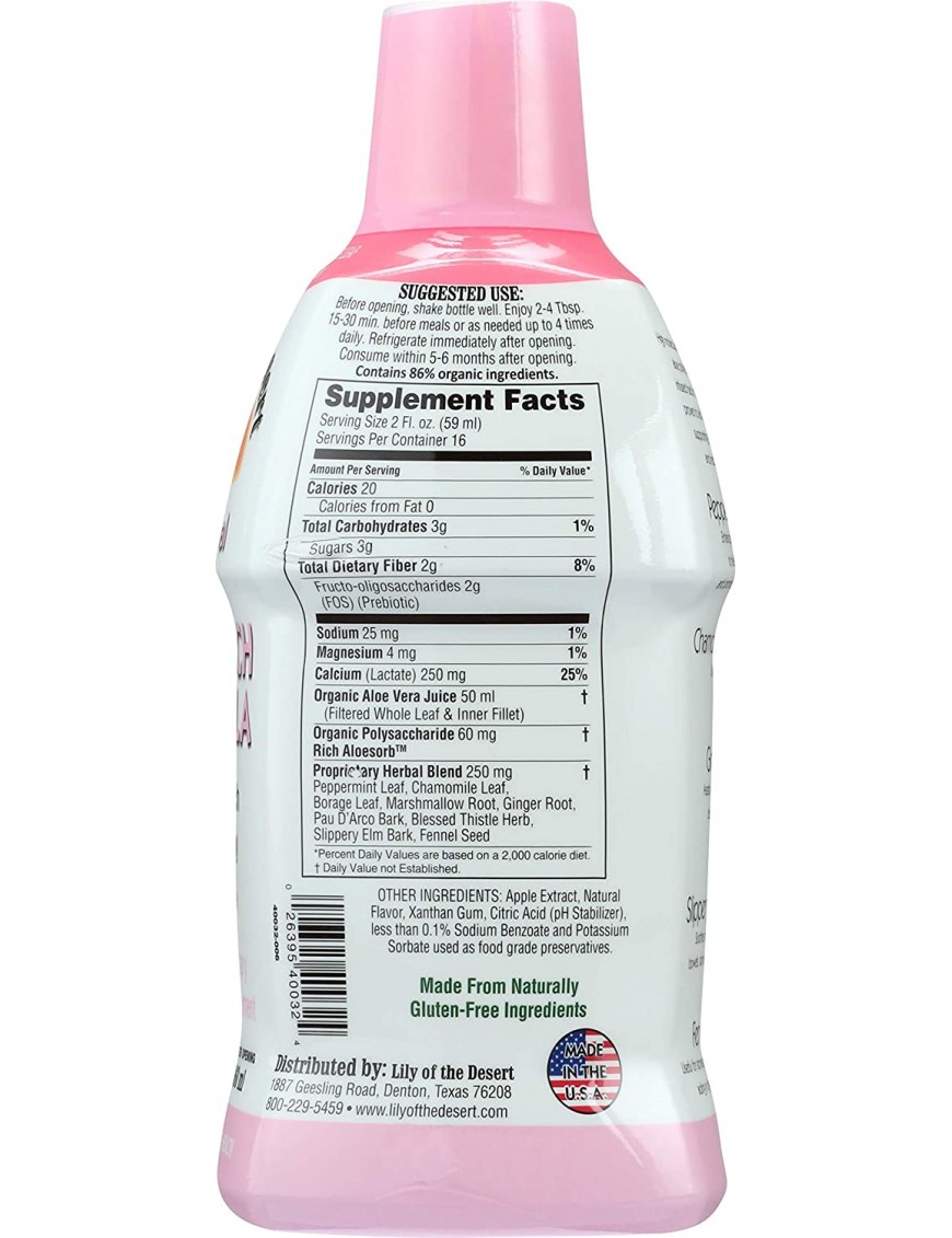 Lily Of The Desert Aloe Vera Stomach Formula (1x32 Oz)