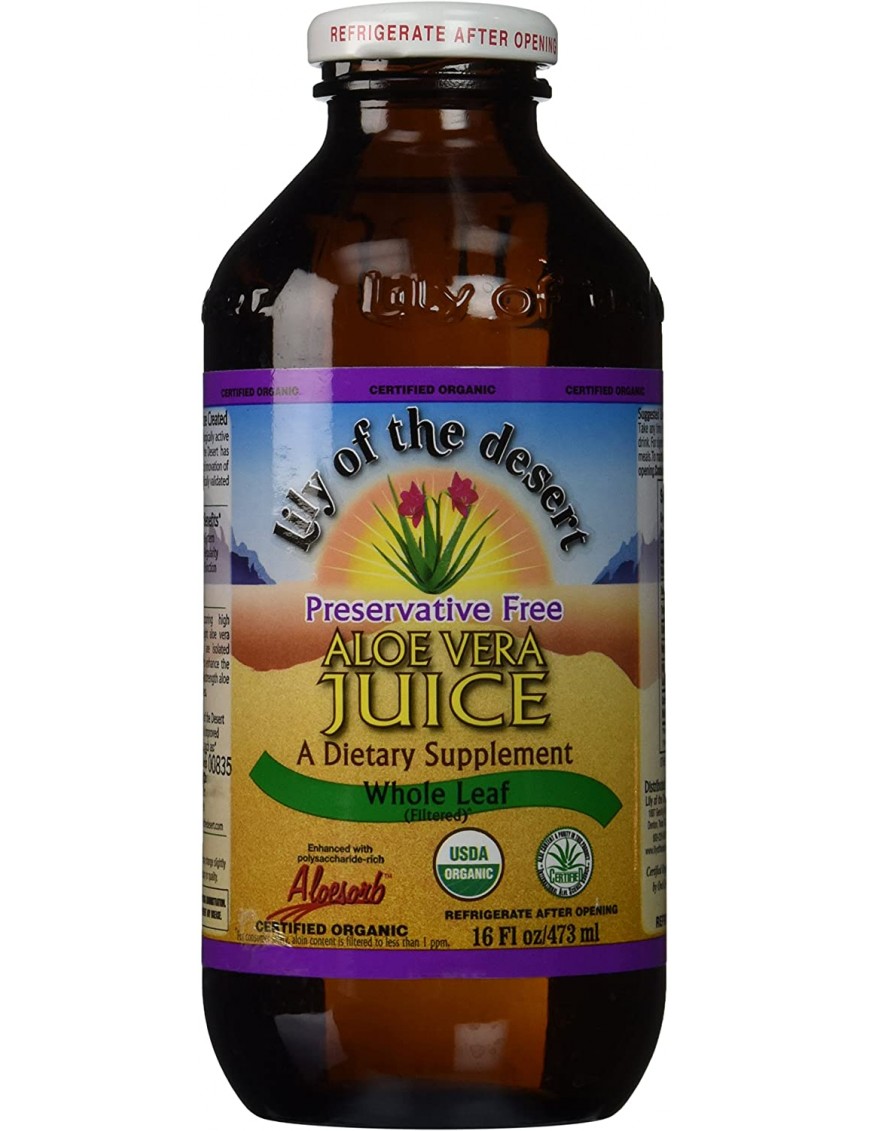 Lily Of The Desert Whole Leaf P Aloe Vera Juice (1x16 Oz)