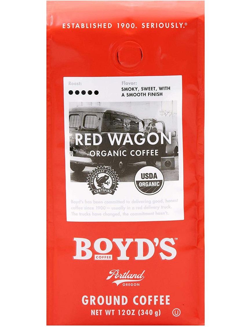 Boyds Coffee Red Wgn Coffee (6x12OZ )