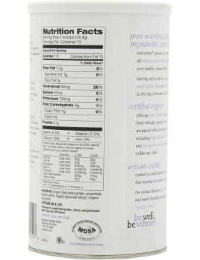 Tera's Whey Organic Vanilla Whey Protein (1x12Oz)