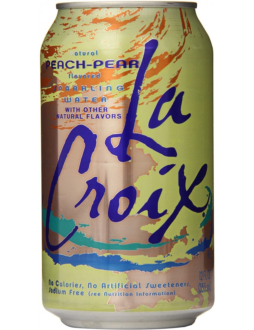 Lacroix Sparkling Water Pch/Pear (2x12Pack )