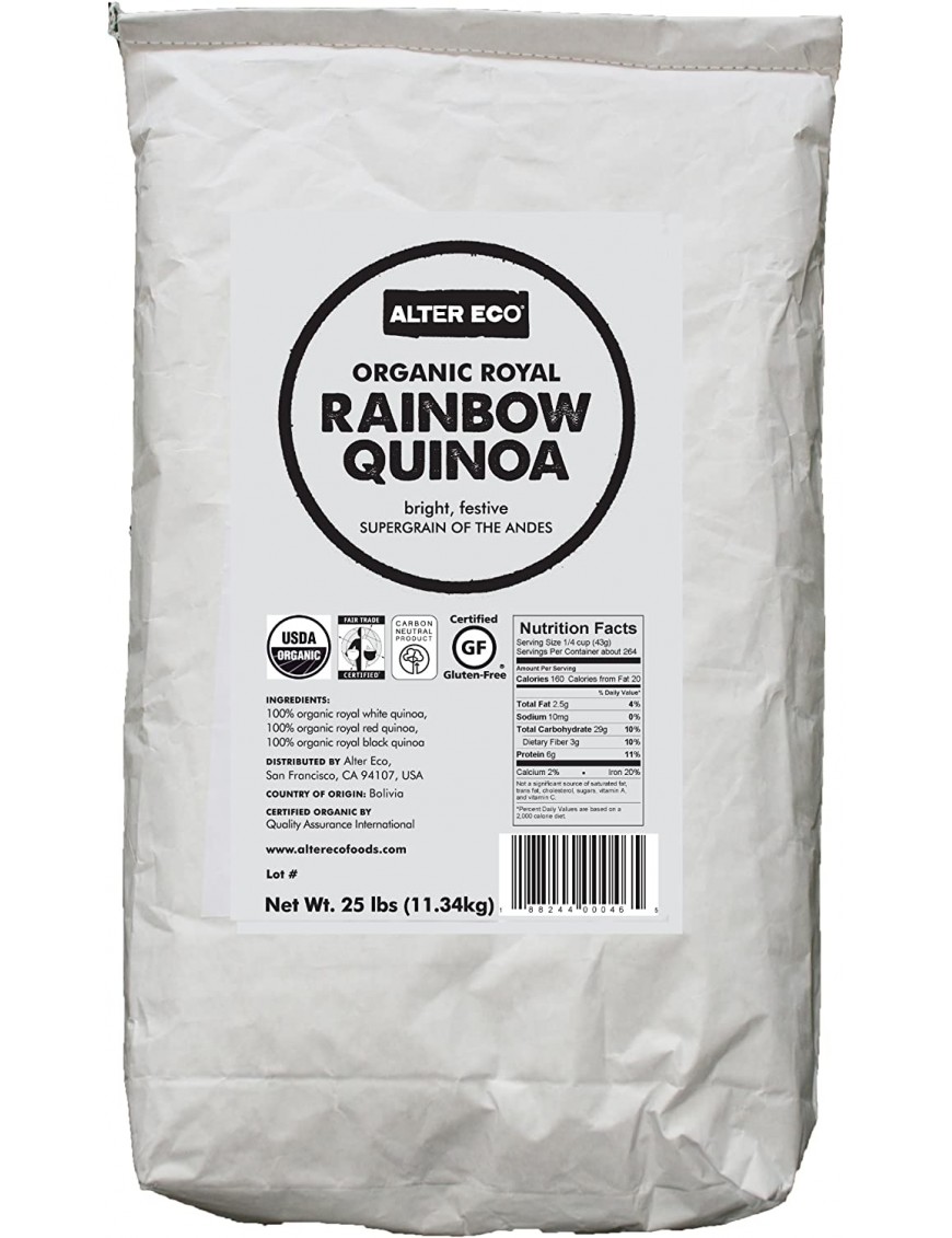 Alter Eco Quinoa Rainbow (1x25LB )