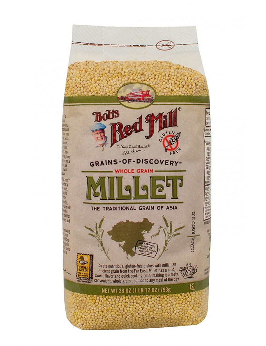 Bob's Red Mill Millet Hulled (4x28OZ )