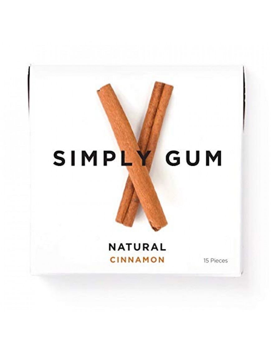 Simply Gum All Natural Gum Cinnamon (12X15 Ct)