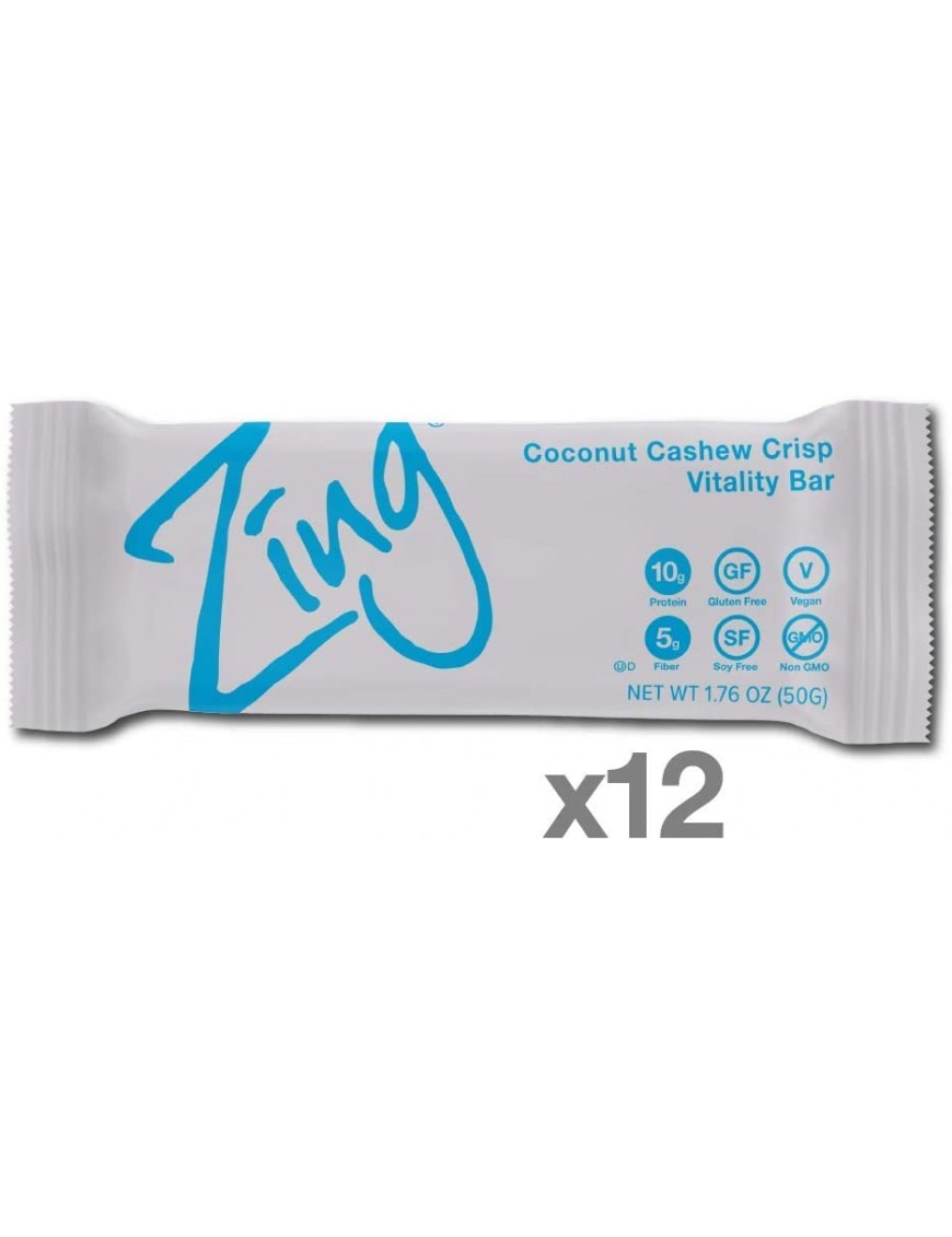 Zing Coconut Cashew Bar (12x1.76OZ )