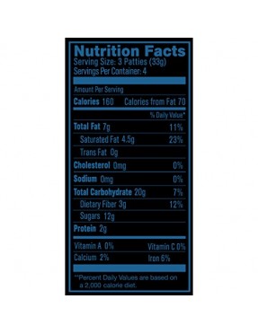 Heavenly Organics Chocolate Honey Pattie Pomegranate (6x4.66 OZ)