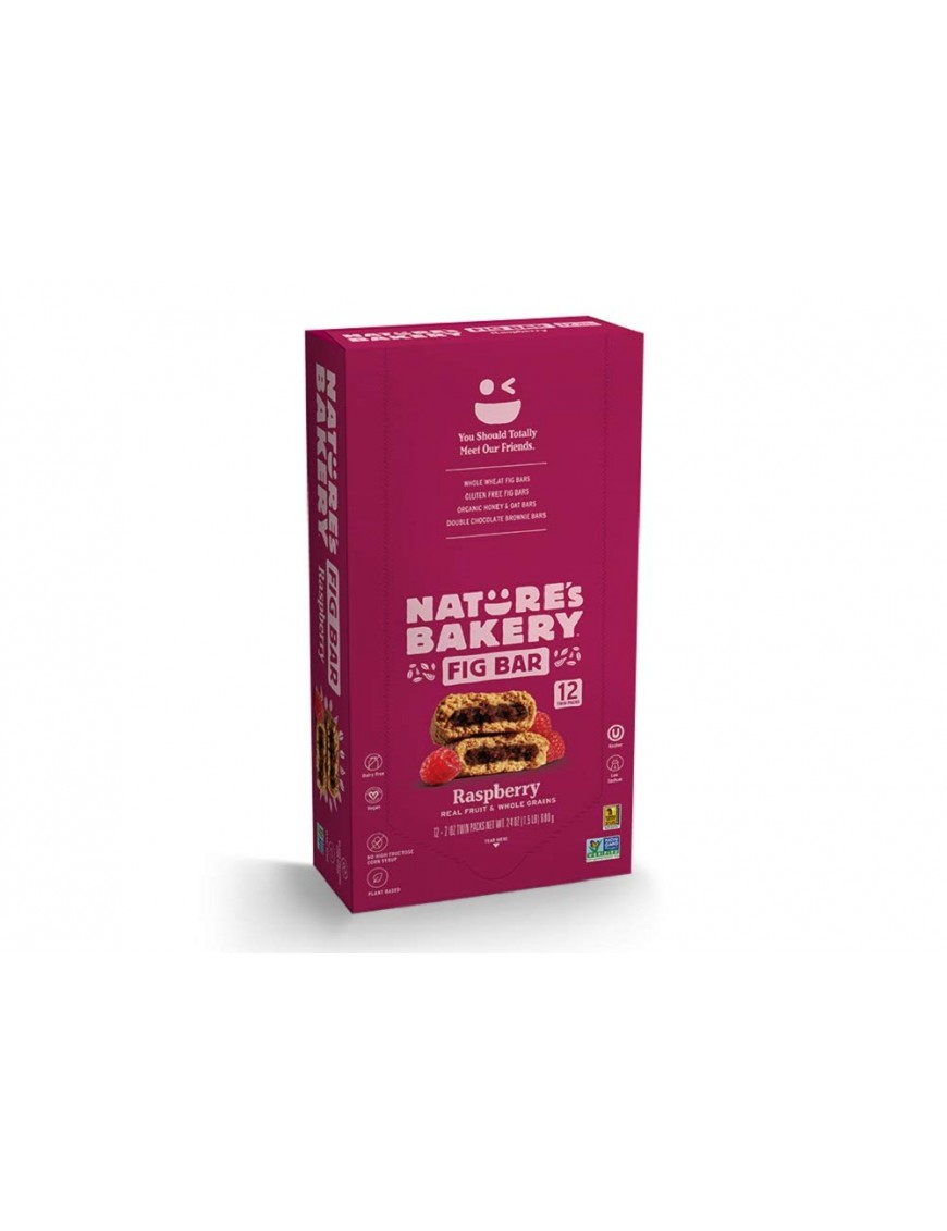 Nature's Bakery Fig Bar Raspberry (12x2 OZ)