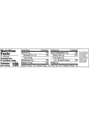 Sesmark Foods Original Sesame Thins (12x7 Oz)