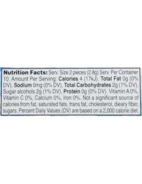 Elite Must Sf Peppermint Gum (16x0.9OZ )