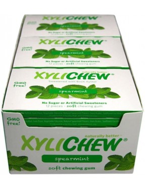 Xylichew Spearmint Gum, Display (24x12 PC)