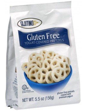 Glutino Yogurt Cov Pretzels (12x5.5OZ )