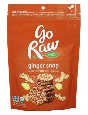 Go Raw Ginger Snap Super Cookie (12x3 OZ)