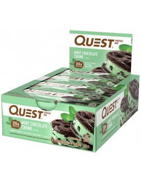 Quest Mint Chocolate Chunk Protein Bar (12X2.12 OZ)