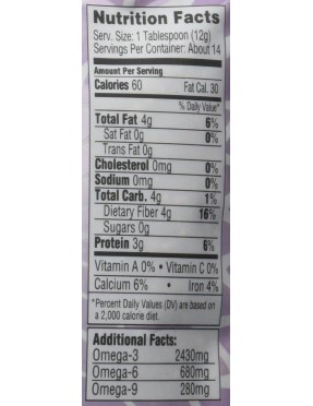 Mamma Chia Organic Black Chia Seeds (8x6 OZ)