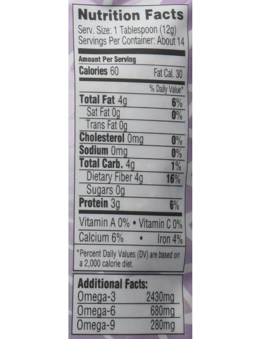 Mamma Chia Organic Black Chia Seeds (8x6 OZ)