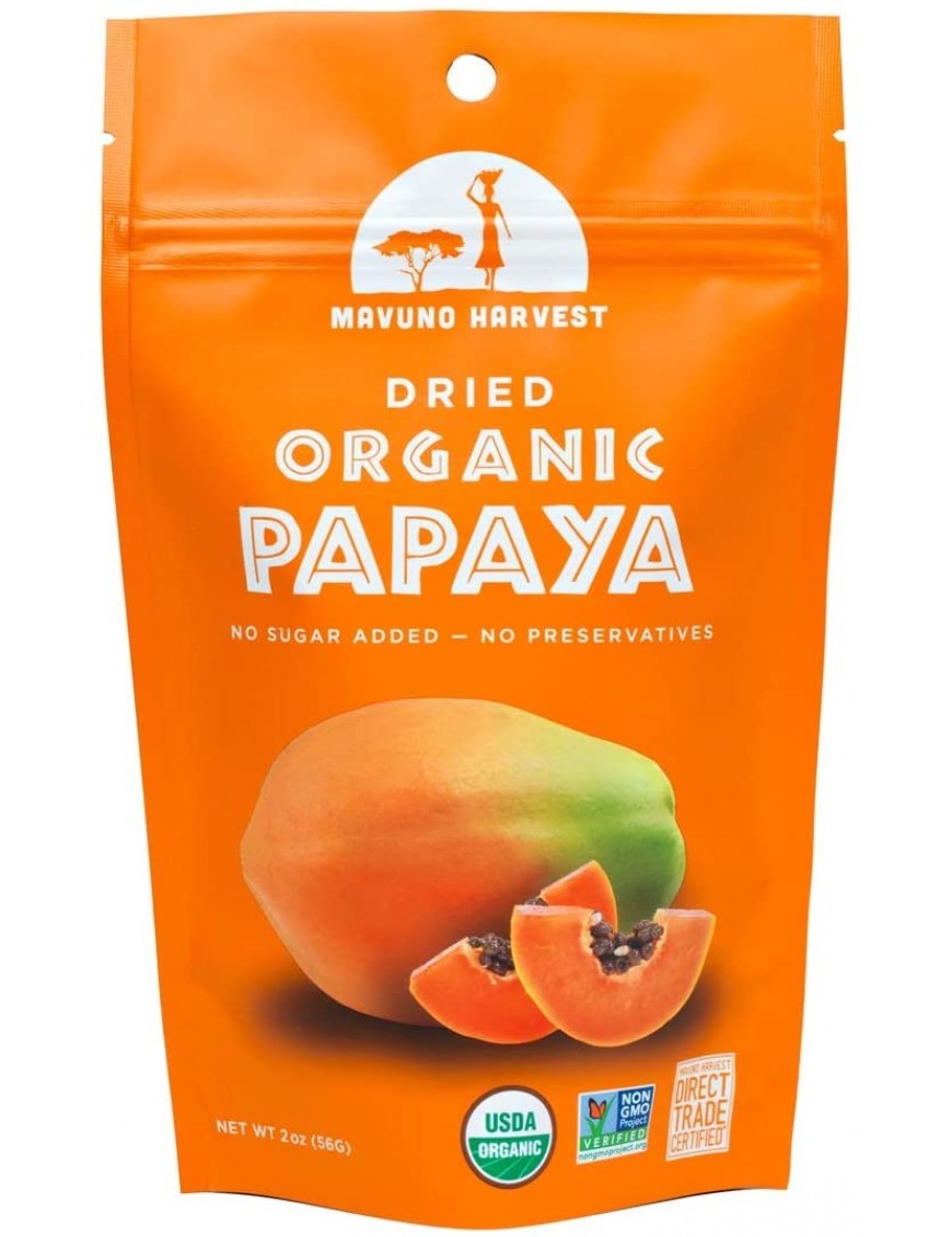 Mavuno Harvest Organic Papaya (6x2 OZ)