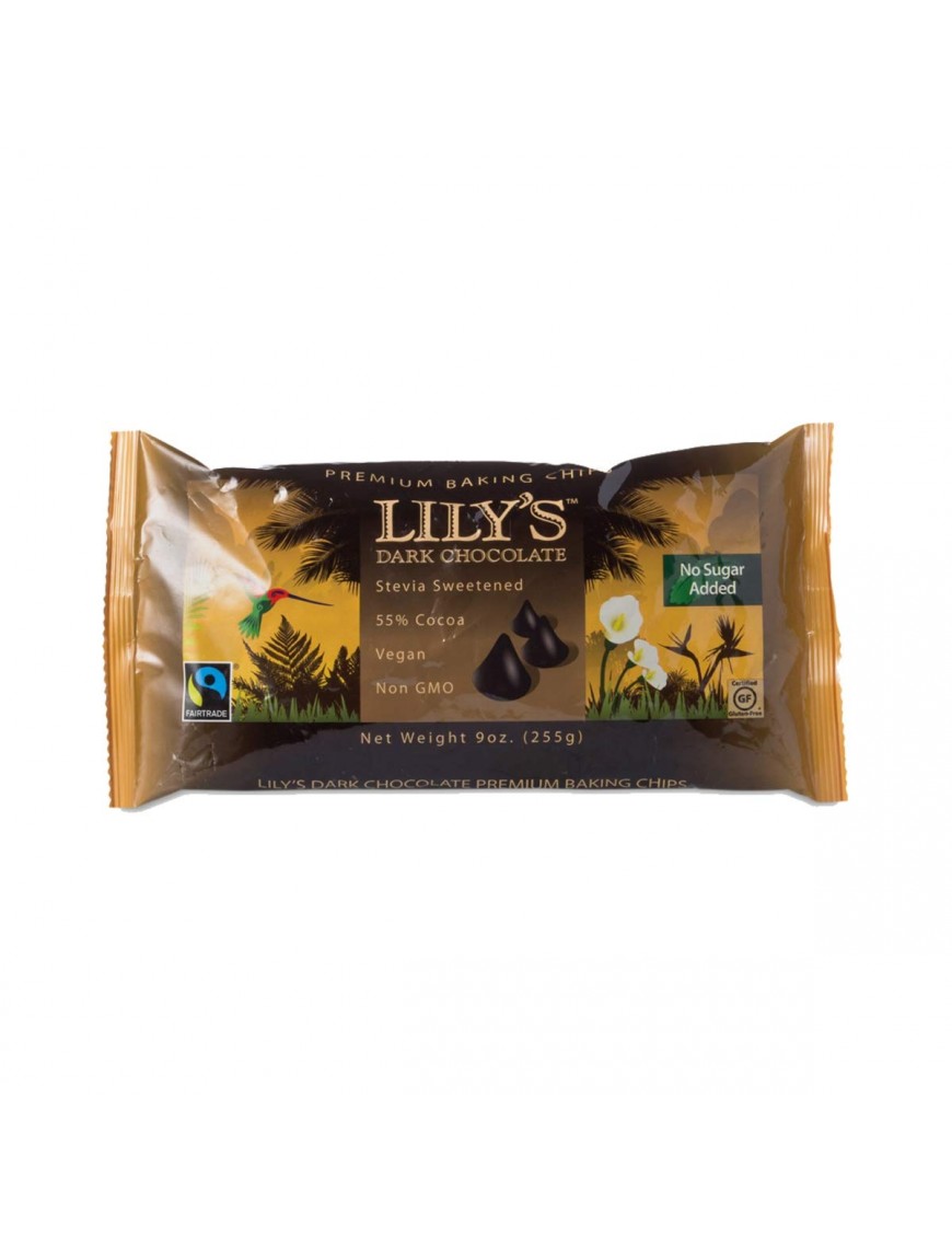 Lily's Sweets Dark Chocolate, FT GF (12x9 OZ)