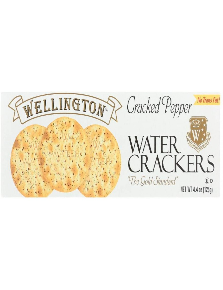 Wellington Crackers Cracked Pepper (12x4.4OZ )