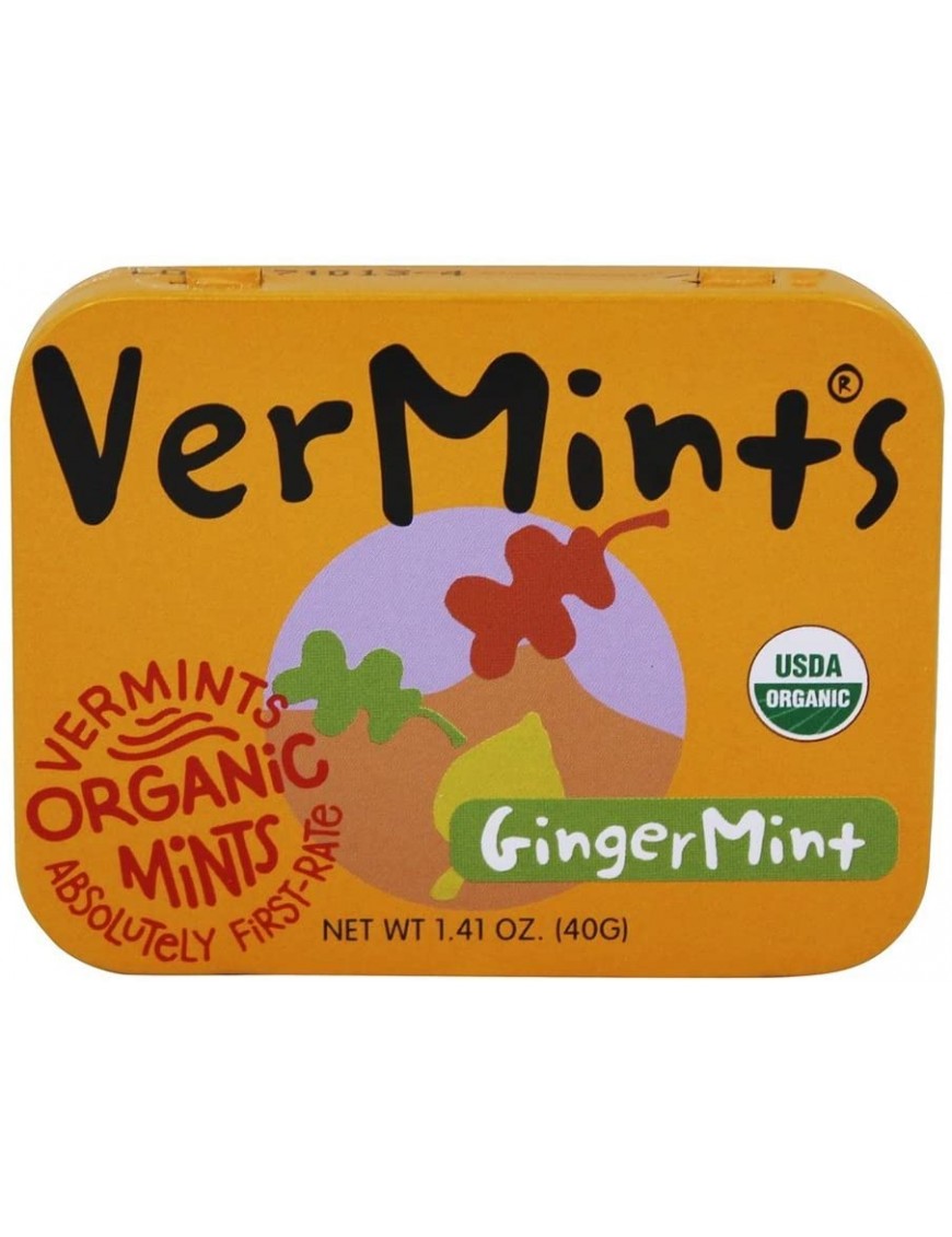 Vermints Gingermint Breathmints (6x1.41 Oz)