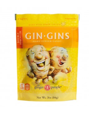 Ginger People Gin Gins Hard Candy Bag (24x3 Oz)