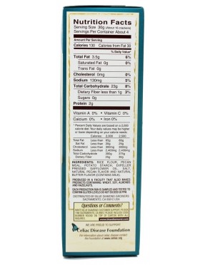 Blue Diamond Pecan Nut Thin Crackers (12x4.25 Oz)