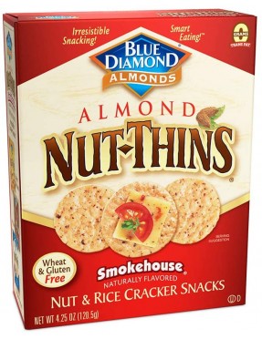 Blue Diamond Smk Almd Nut Thin (12x4.25OZ )